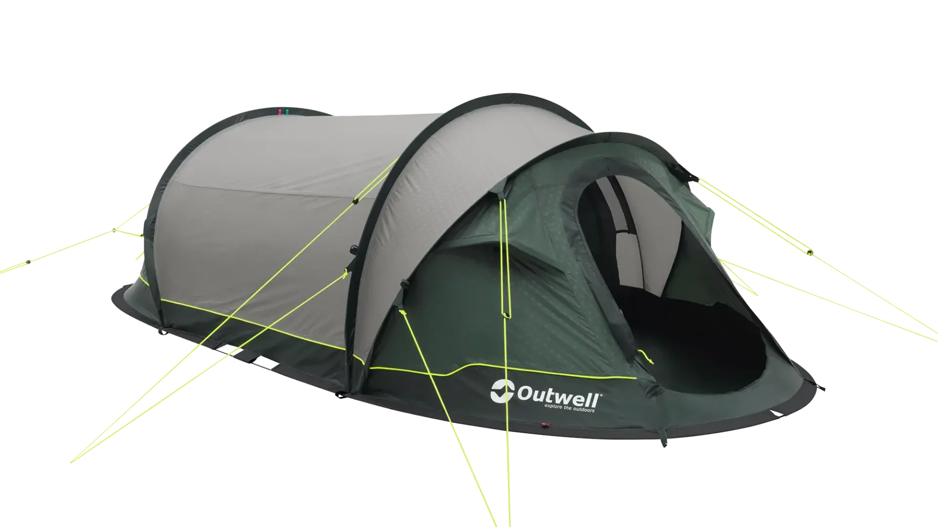 Outwell Nexion 2 Pop Up Tent - Forest - Image 8