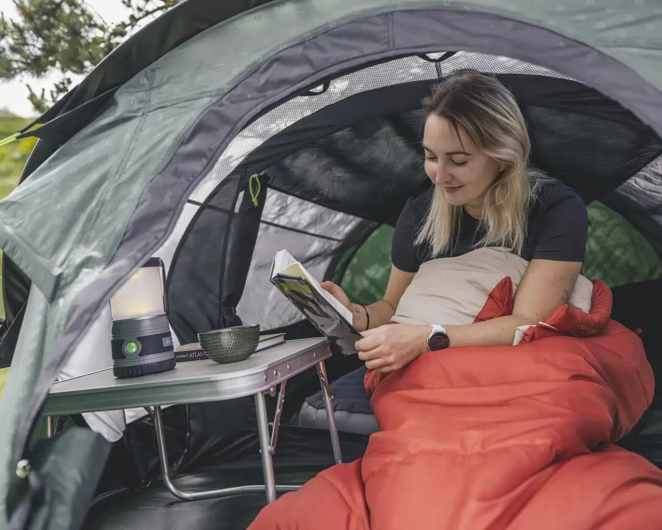 Outwell Nexion 2 Pop Up Tent - Ocean - Image 11
