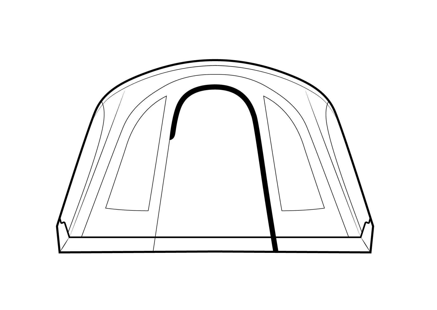 Outwell Sacramento 6 Air Tent 2026 Model - Image 11