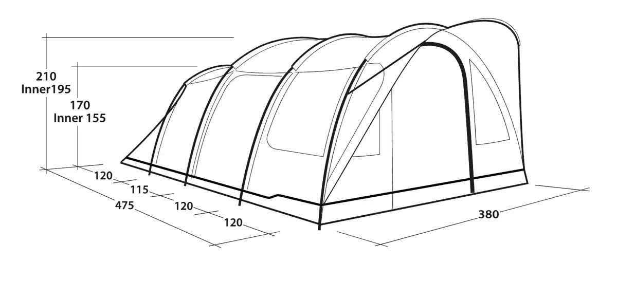 Outwell Sky 6 Tent 2026 - Image 5