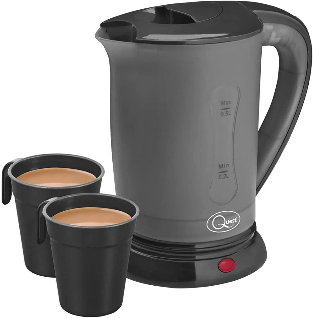 Quest 600w Low Wattage Travel Kettle