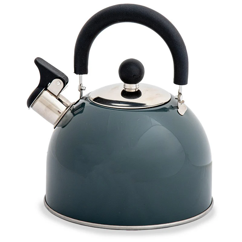 Quest Hamilton slate stainless steel whistling kettle (2L) - Slate