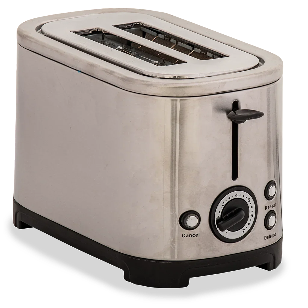Quest Rocket low wattage stainless steel toaster (2 slice)