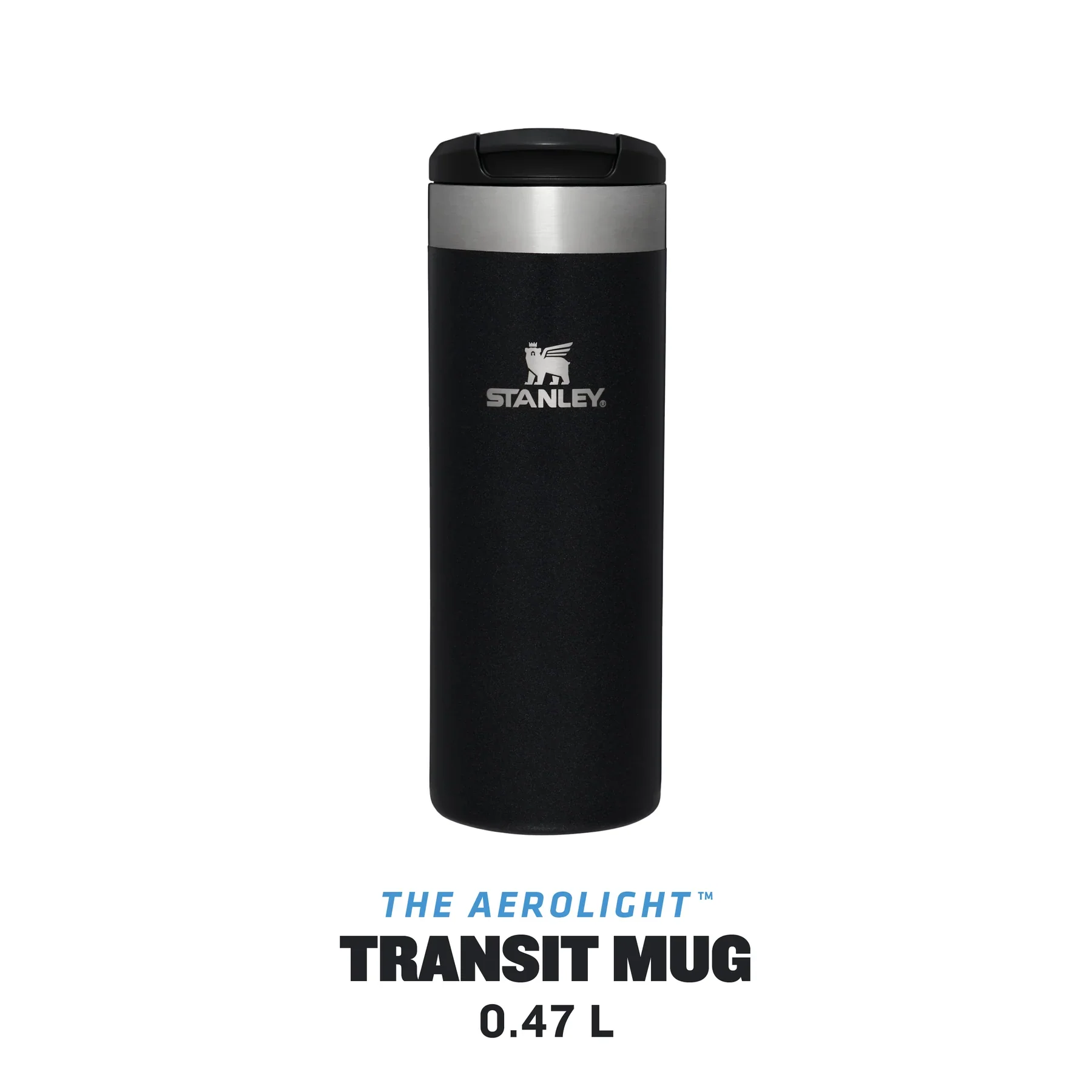 Stanley Aerolight™ Transit Mug | 0.47L Black 2.0 - Image 4