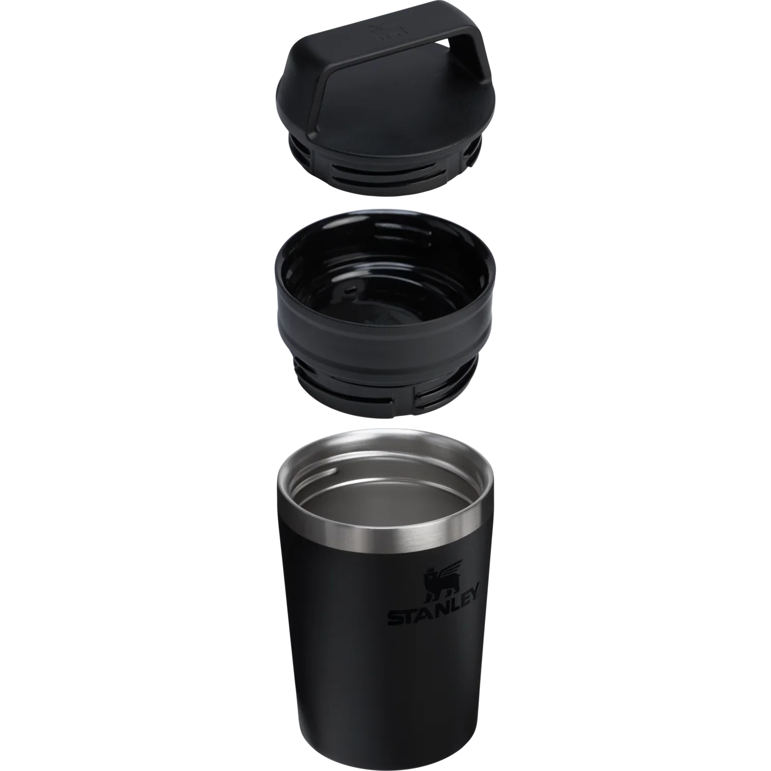 Stanley Café-To-Go Travel Mug | 0.23L - Black 2.0 - Image 3
