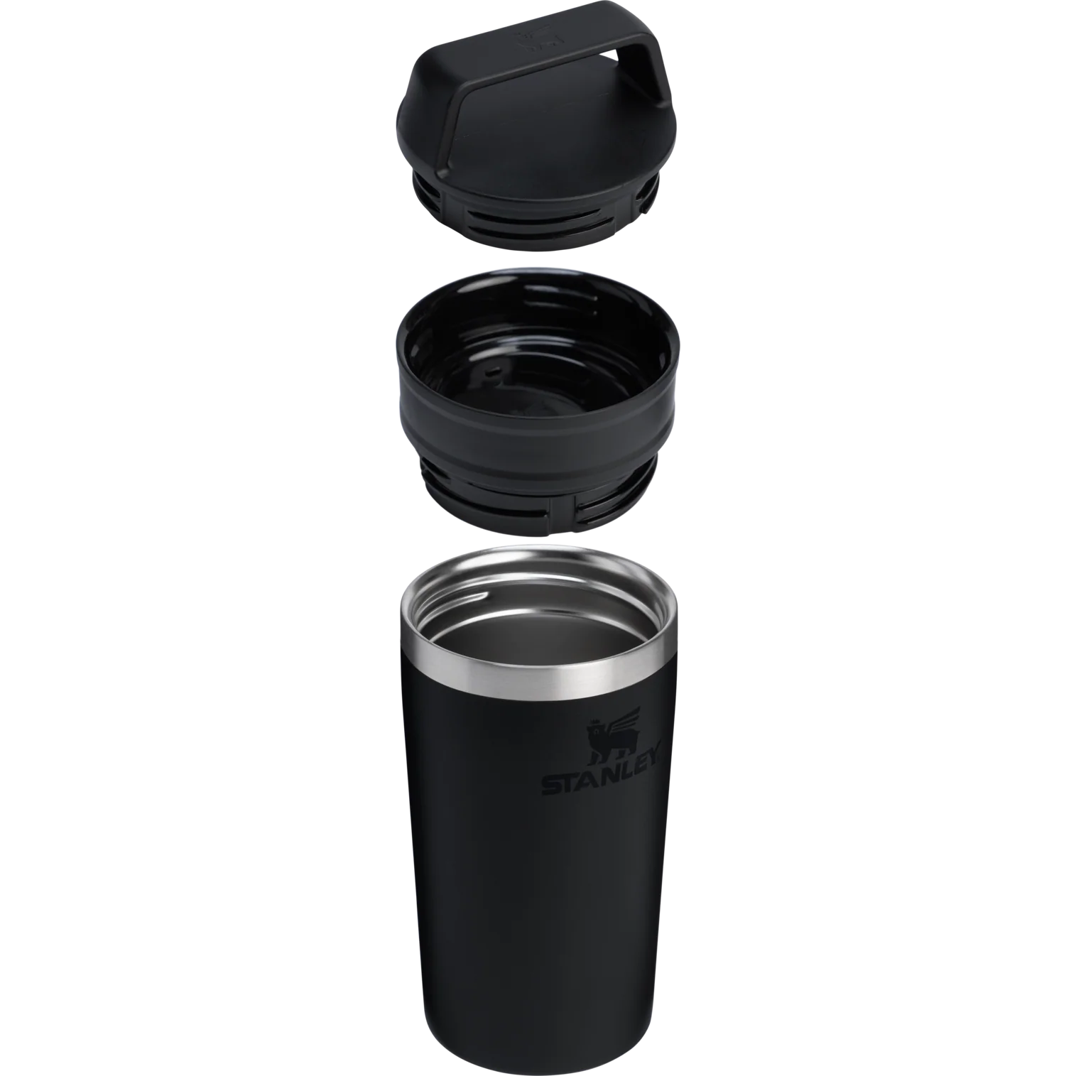 Stanley Café-To-Go Travel Mug | 0.35L - Black 2.0 - Image 3