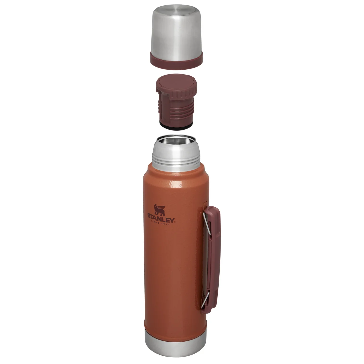 Stanley Classic Legendary Bottle | 1.0L Hammertone Clay - Image 3