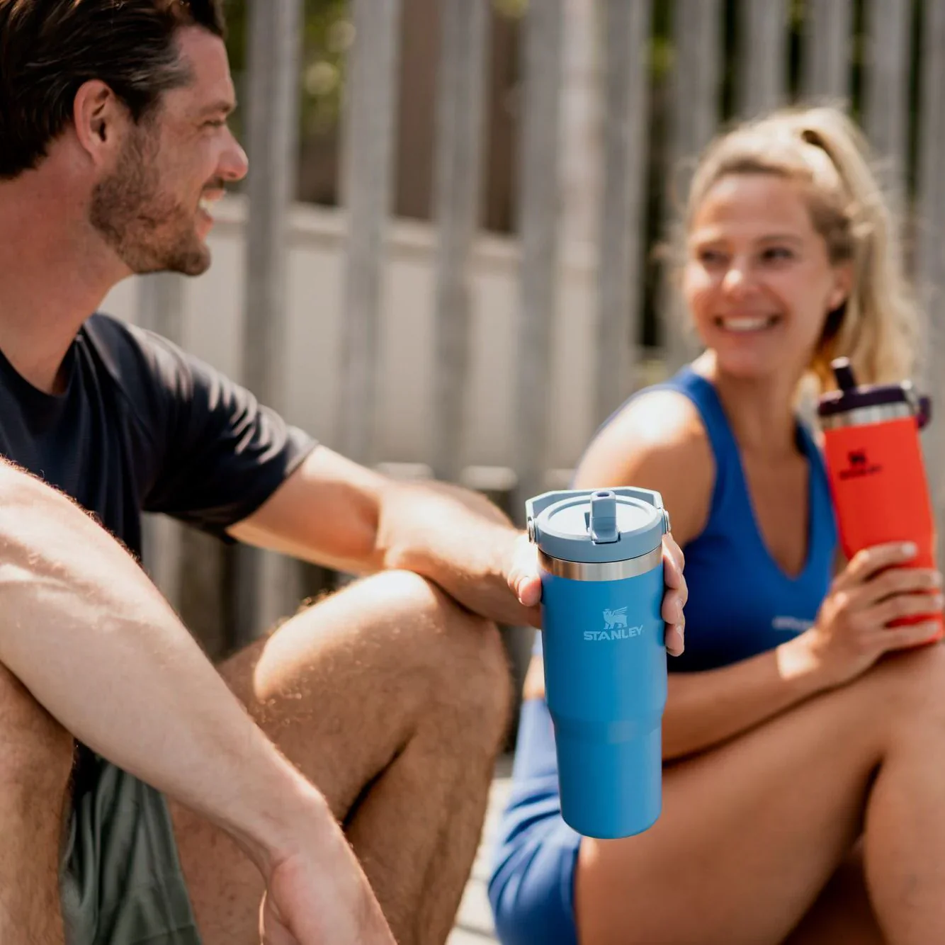 Stanley IceFlow™ Flip Straw Tumblers 0.89L - Azure - Image 6