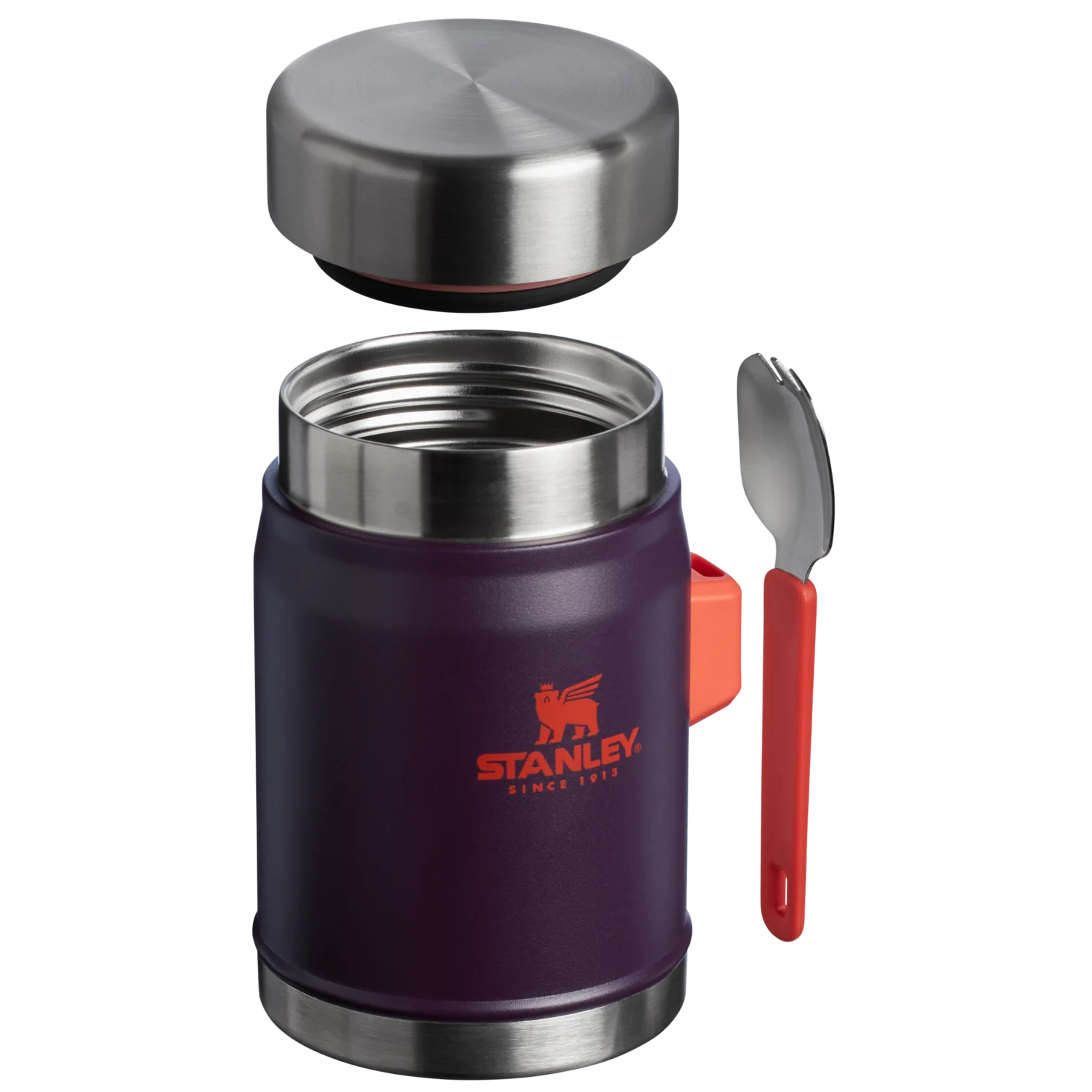 Stanley Legendary Food Jar + Spork 0.4L Plum - Image 3