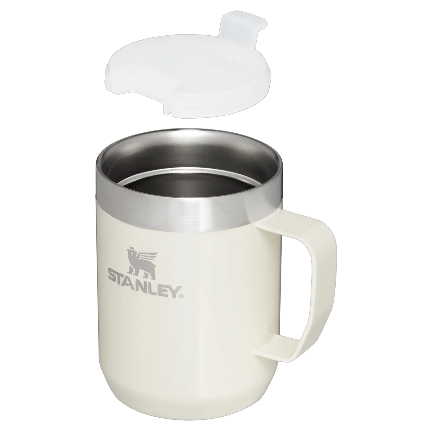 Stanley Legendary Stay Hot Camp Mug 0.23L Cream Gloss - Image 2