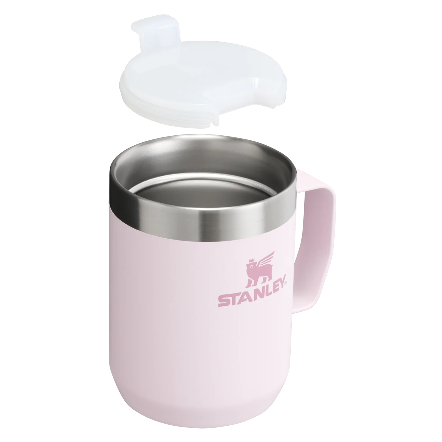 Stanley Legendary Stay Hot Camp Mug 0.23L Rose Quartz - Image 2