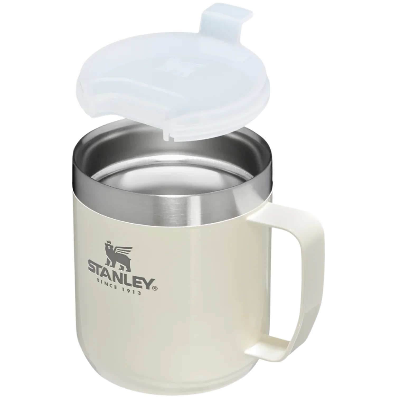 Stanley Legendary Stay Hot Camp Mug 0.35L Cream Gloss - Image 2