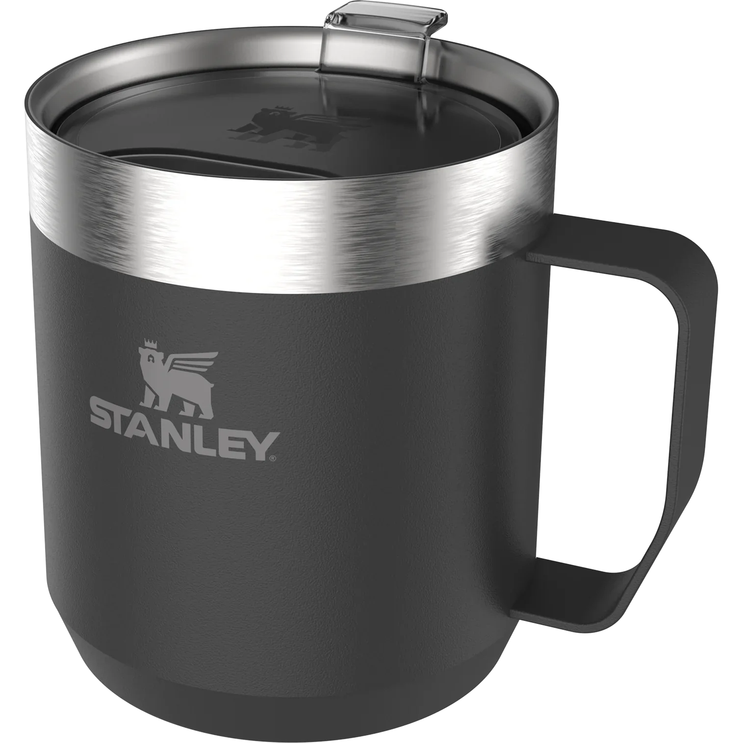 Stanley Legendary Stay Hot Camp Mug 0.35L Matte Black Pebble - Image 4