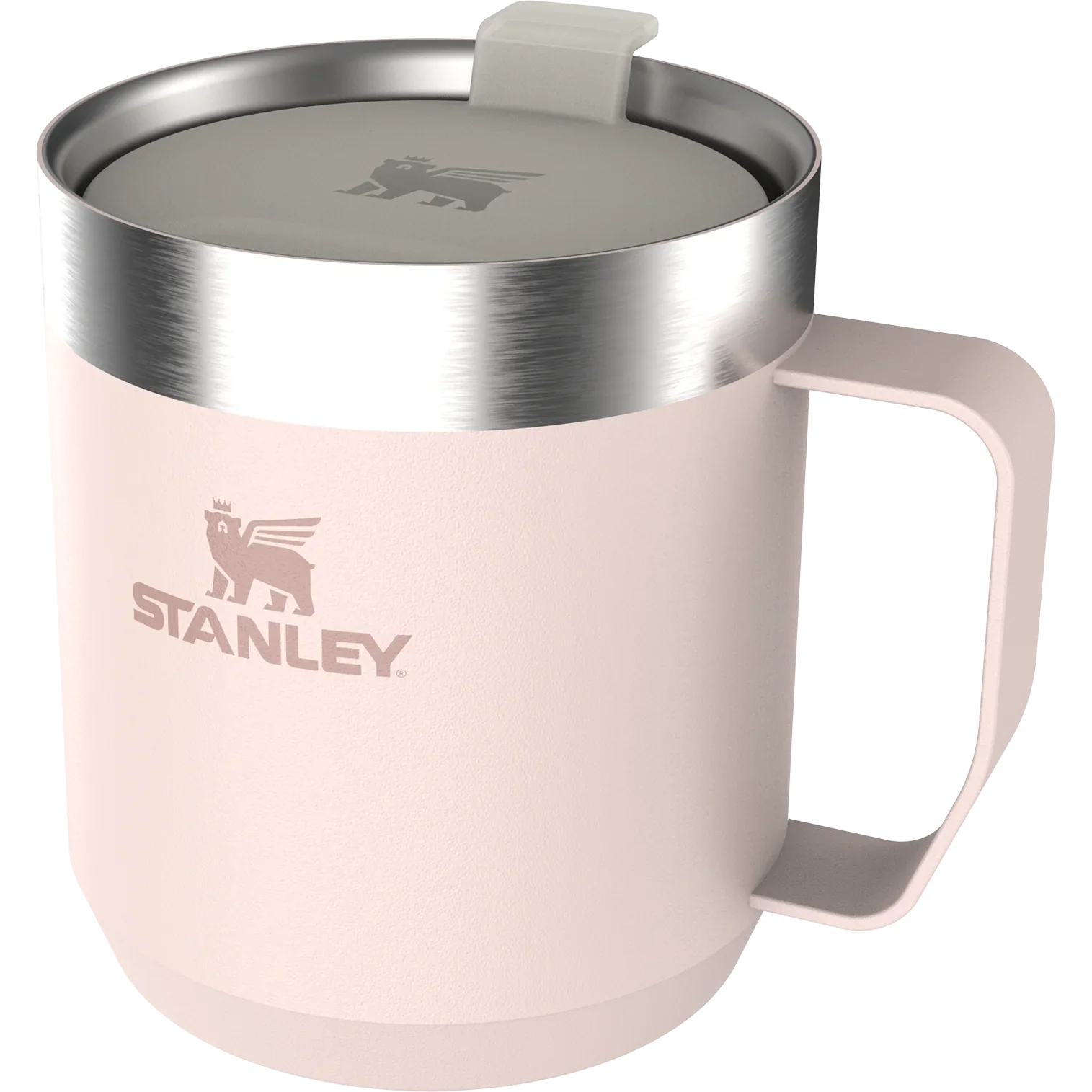 Stanley Legendary Stay Hot Camp Mug 0.35L Rose Quartz - Image 2