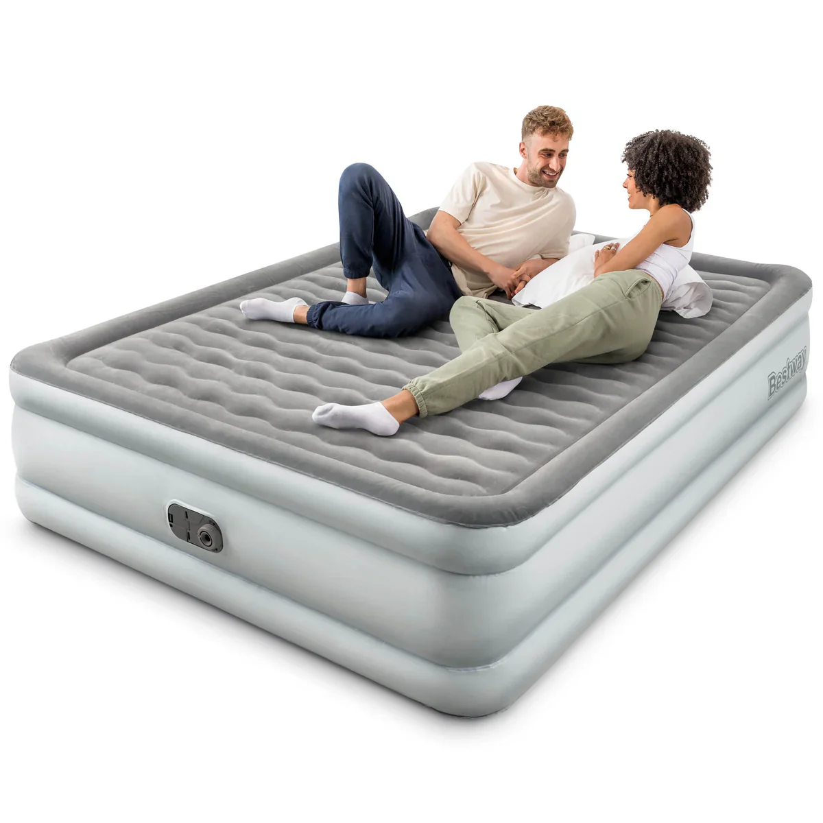 TriTech King Size Airbed with Built-in Pump - Image 9