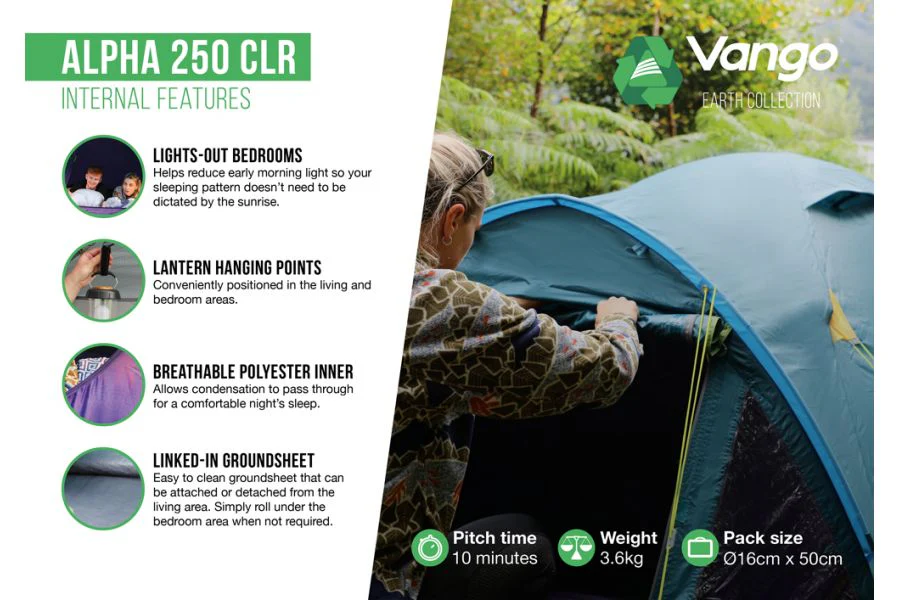 Vango Alpha 250 CLR Tent - Image 4