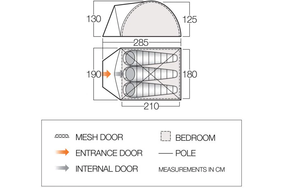 Vango Alpha 300 CLR Tent - Image 2