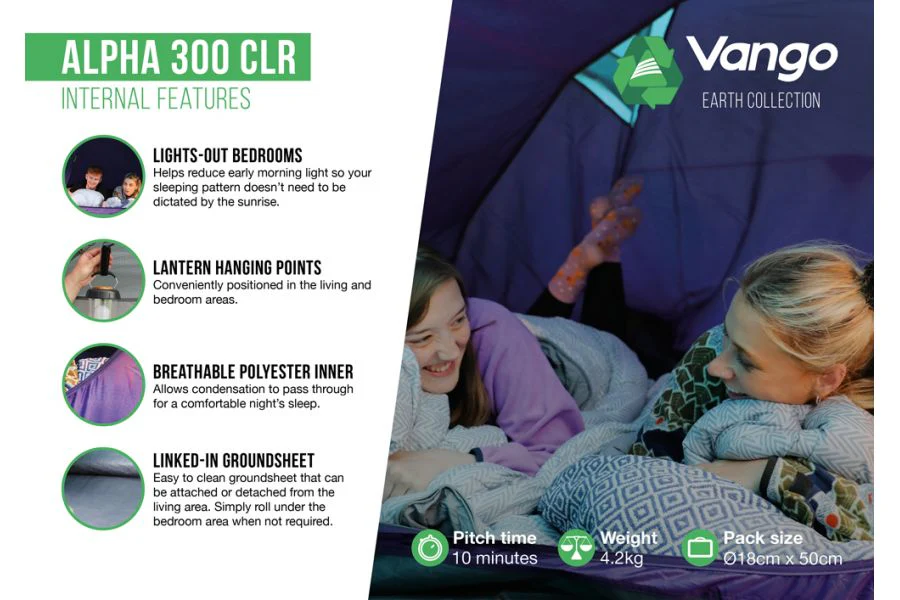 Vango Alpha 300 CLR Tent - Image 4