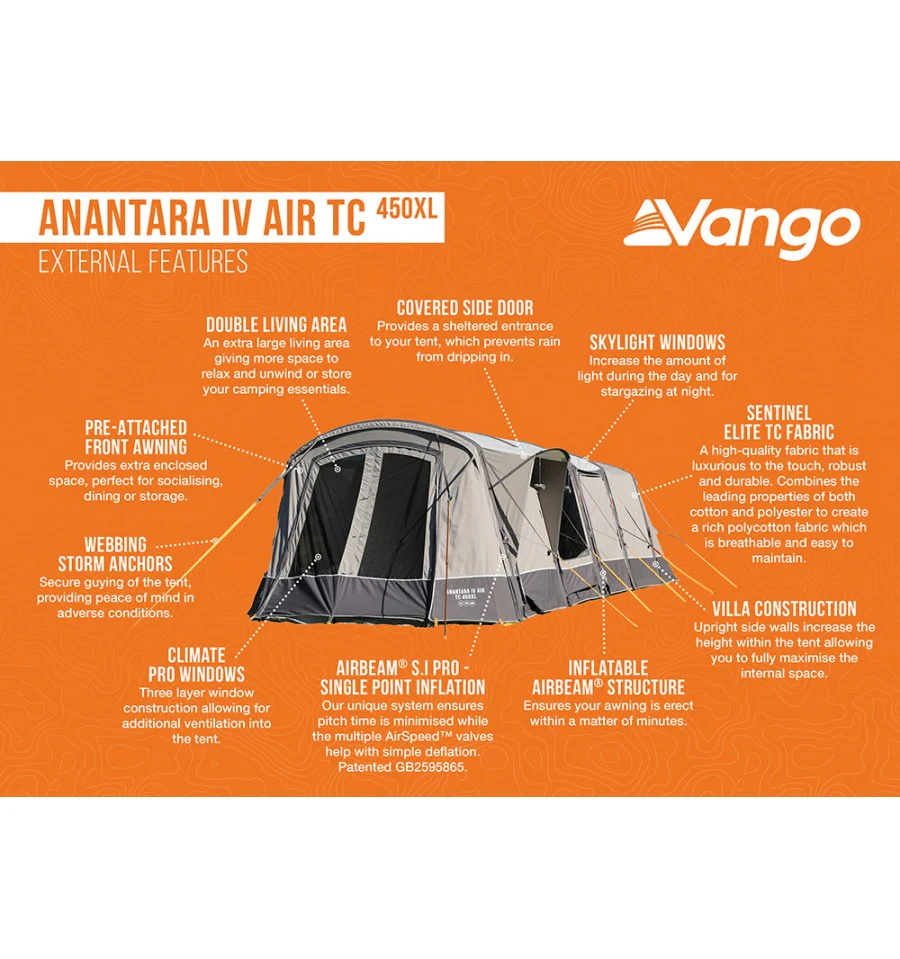 Vango Anantara Air TC 450XL Tent - Image 4