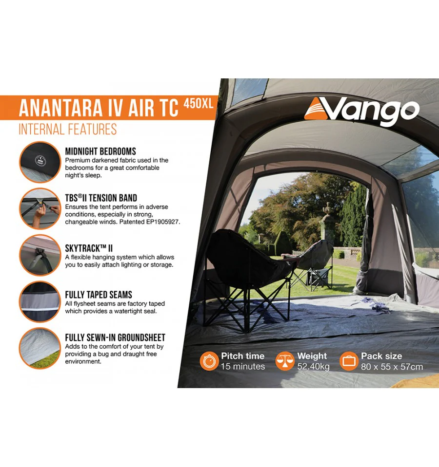 Vango Anantara Air TC 450XL Tent - Image 5