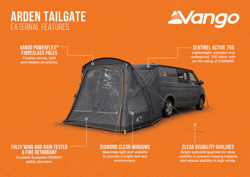 Vango Arden Tailgate Awning - Image 3