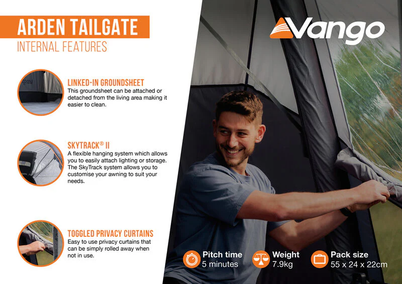 Vango Arden Tailgate Awning - Image 4