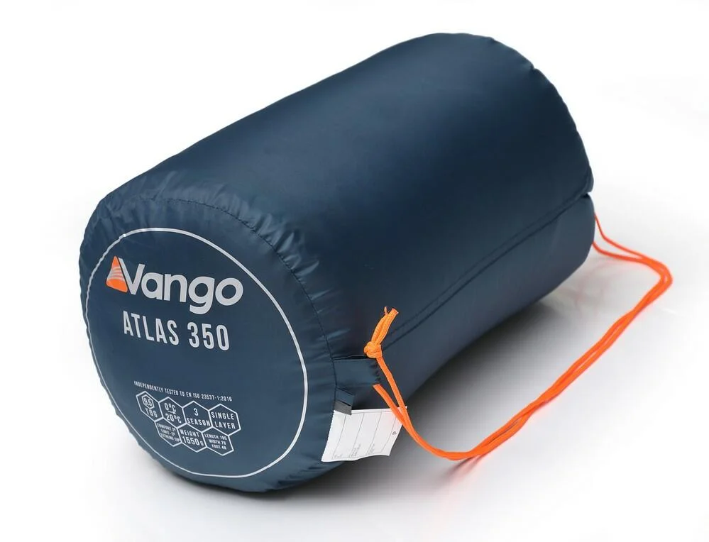 Vango Atlas 350 Sleeping Bag ( Ink Blue) - Image 5