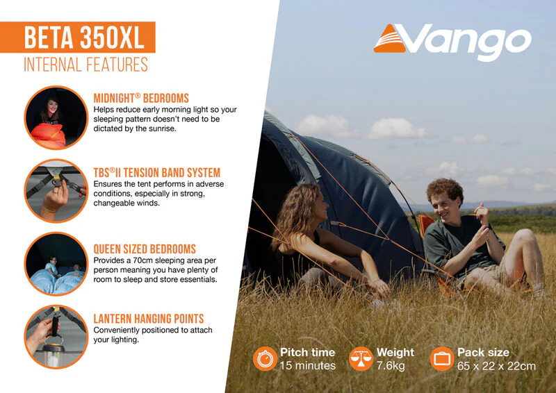 Vango Beta 350XL Tent 2026 - Image 2