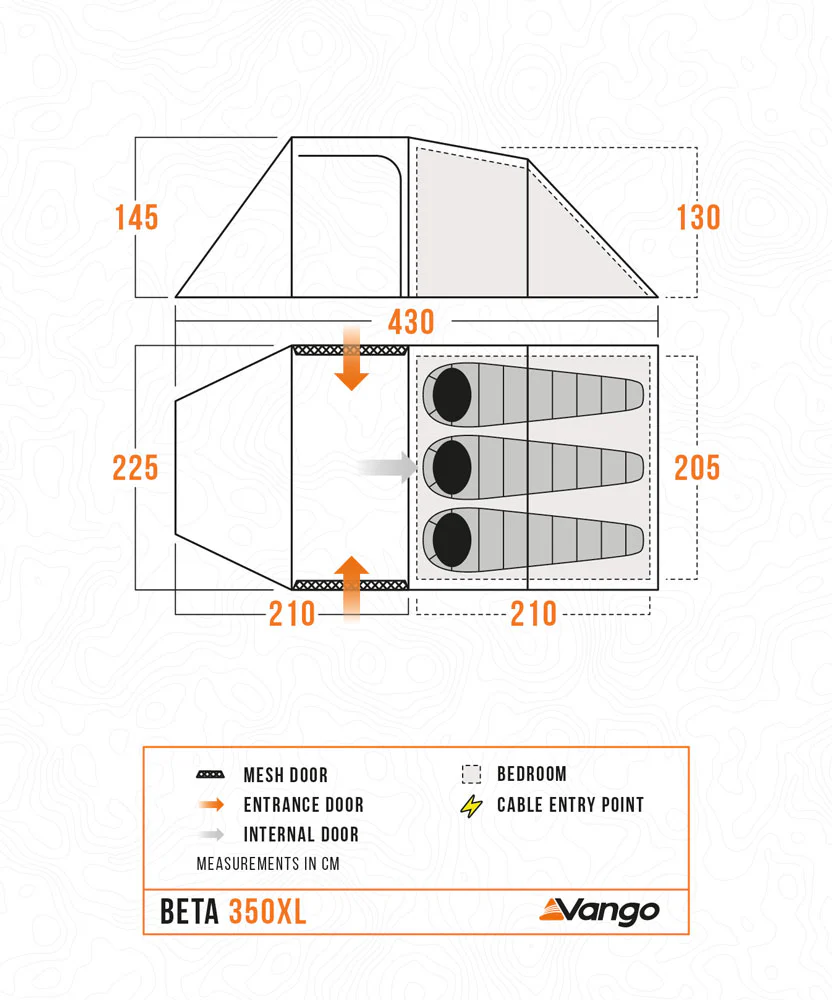 Vango Beta 350XL Tent 2026 - Image 4