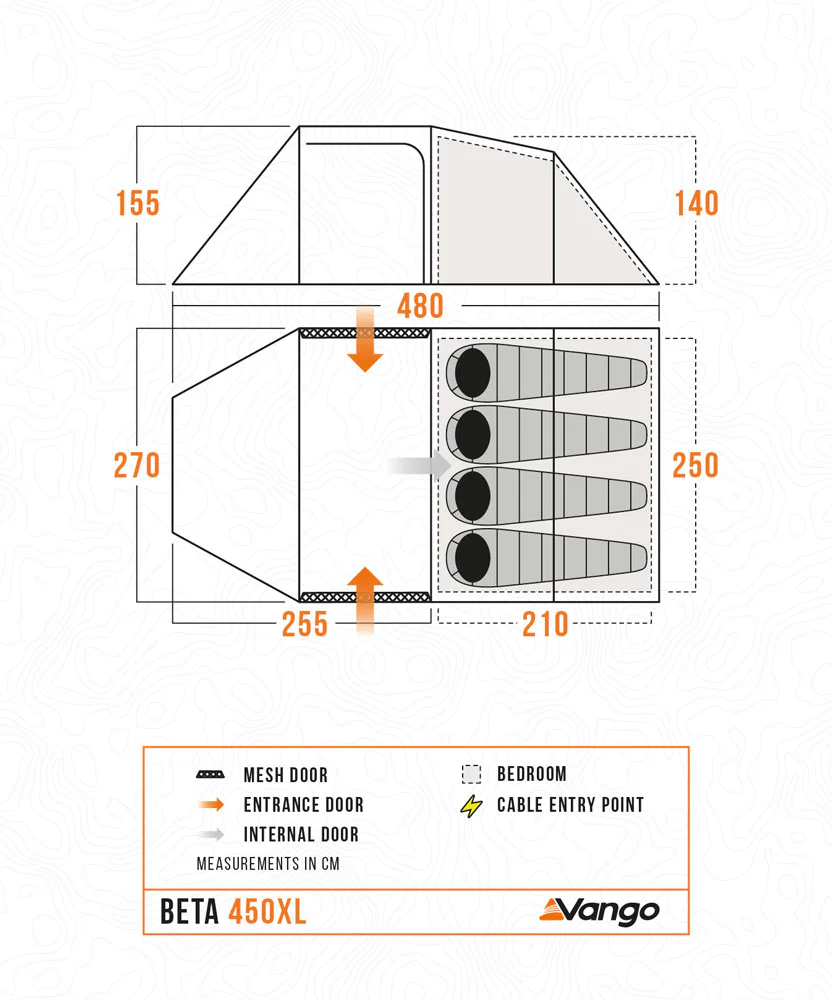 Vango Beta 450XL Tent - Image 2