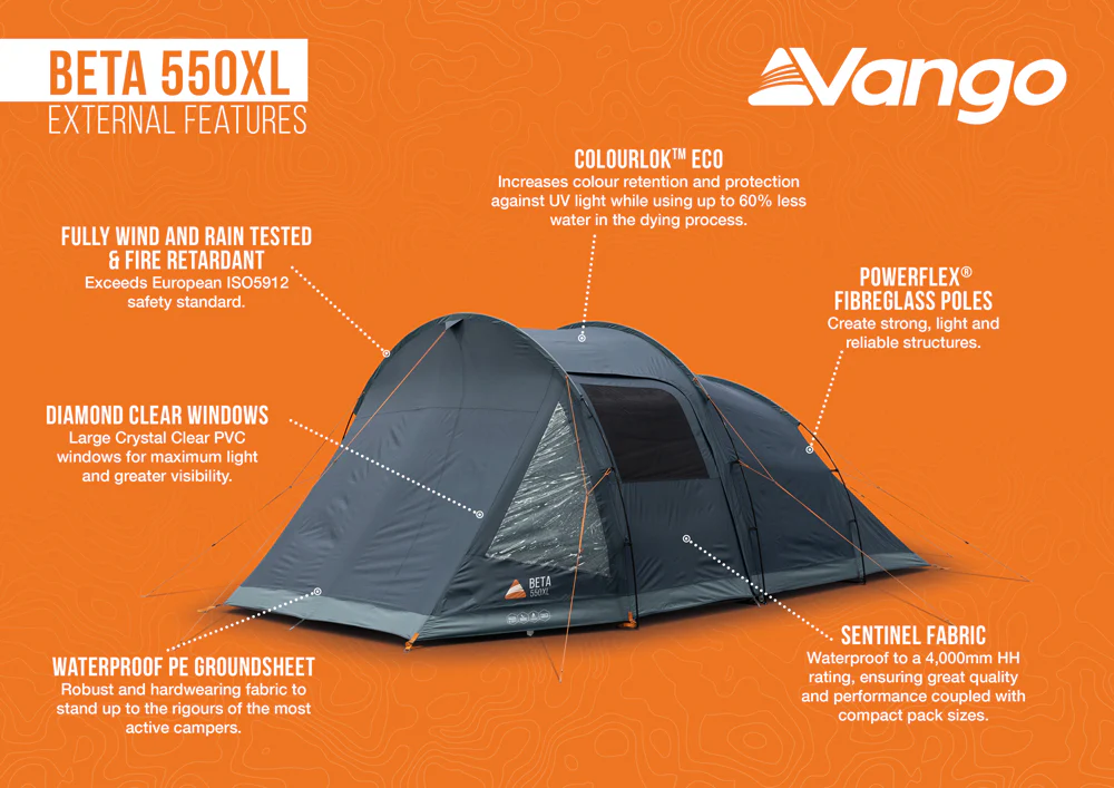 Vango Beta 550XL Tent - Image 10