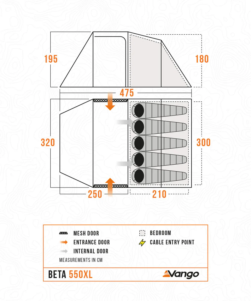Vango Beta 550XL Tent - Image 8