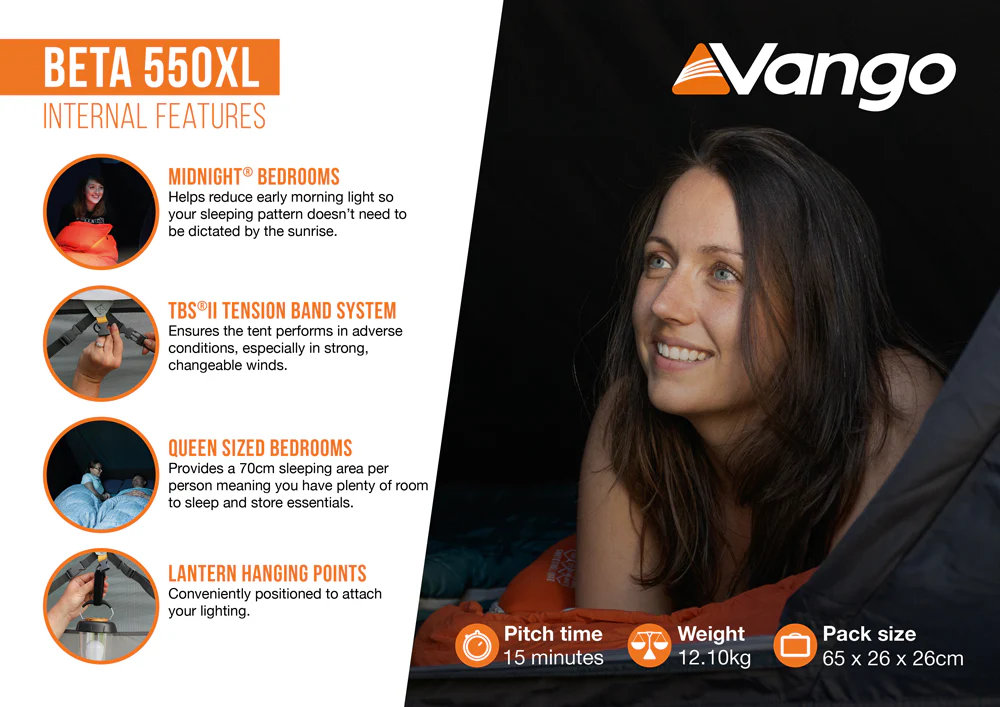Vango Beta 550XL Tent - Image 9