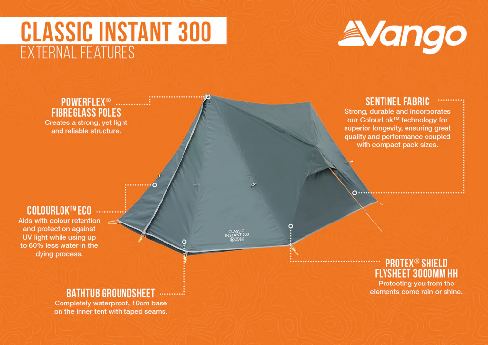Vango Classic Instant 300 Tent - Image 8