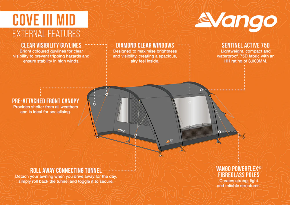 Vango Cove III MID Poled Drive-Away Awning - 2026 - Image 11