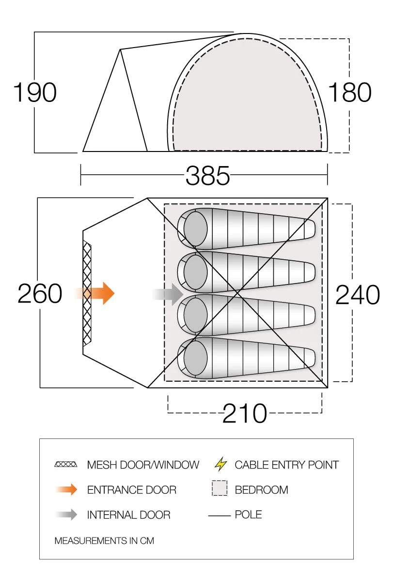 Vango Cragmor 400 Tent - Image 2