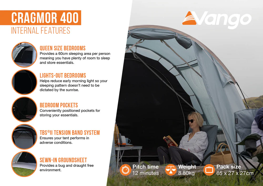 Vango Cragmor 400 Tent - Image 3