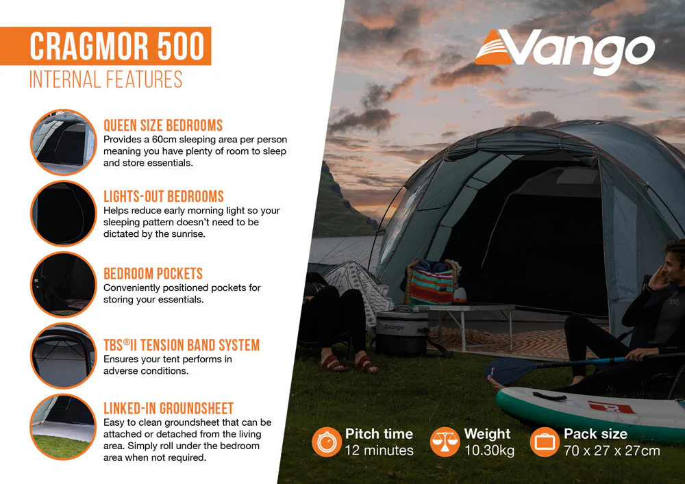Vango Cragmor 500 Tent - Image 3