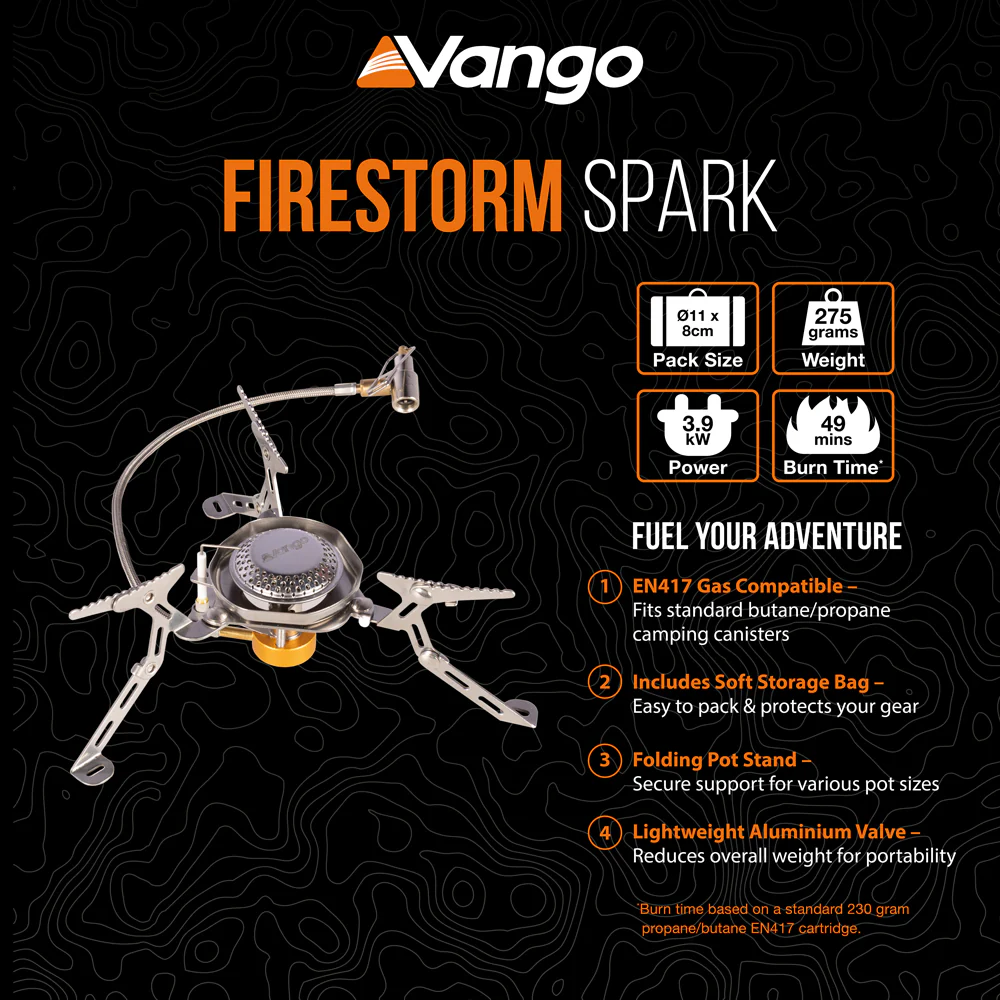 Vango Firestorm Spark Stove - Image 3