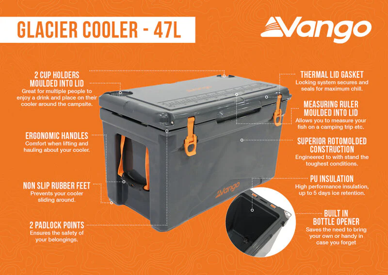 Vango Glacier 47L Coolbox - Image 2