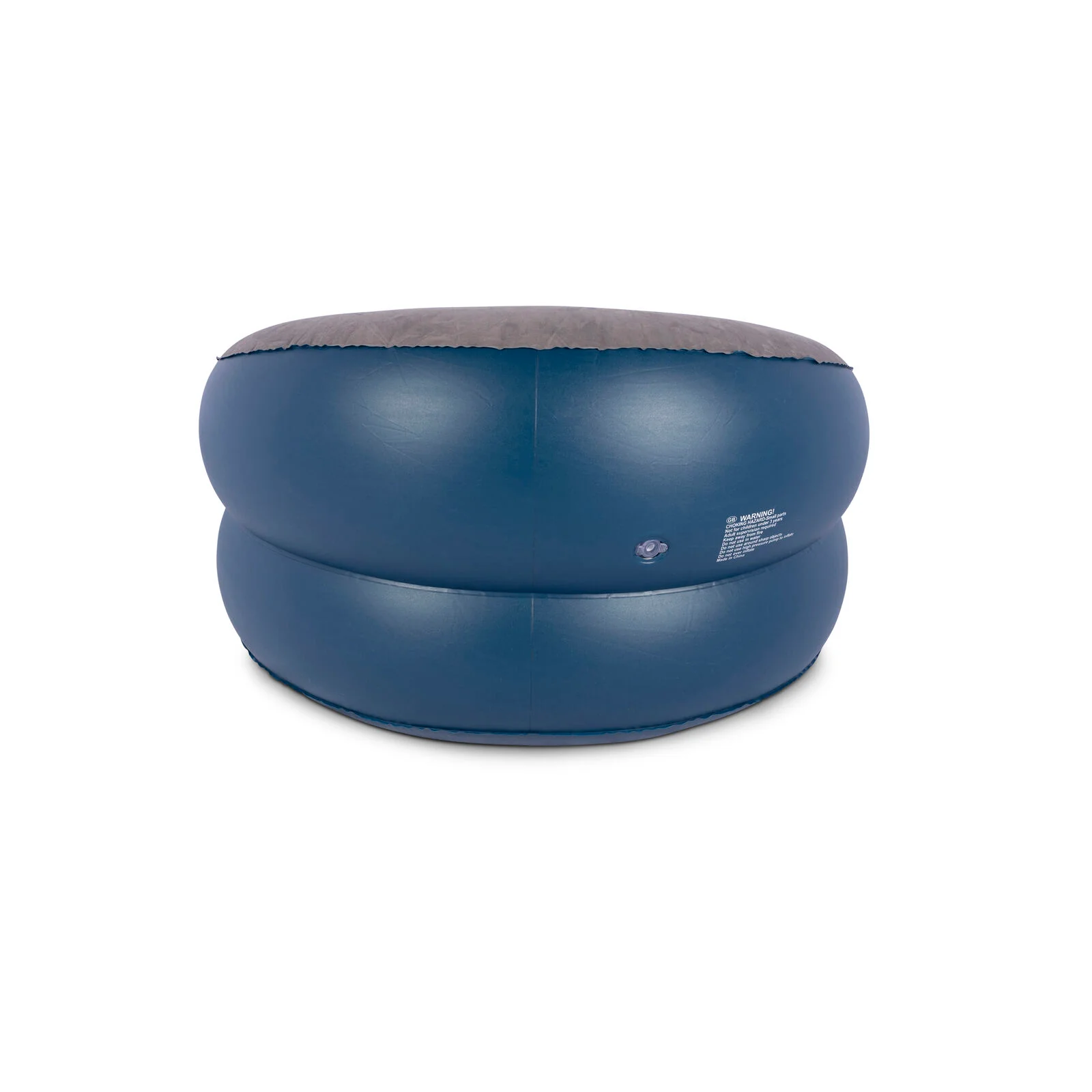 Vango Inflatable Donut Flocked Chair - Dark Blue - Image 3