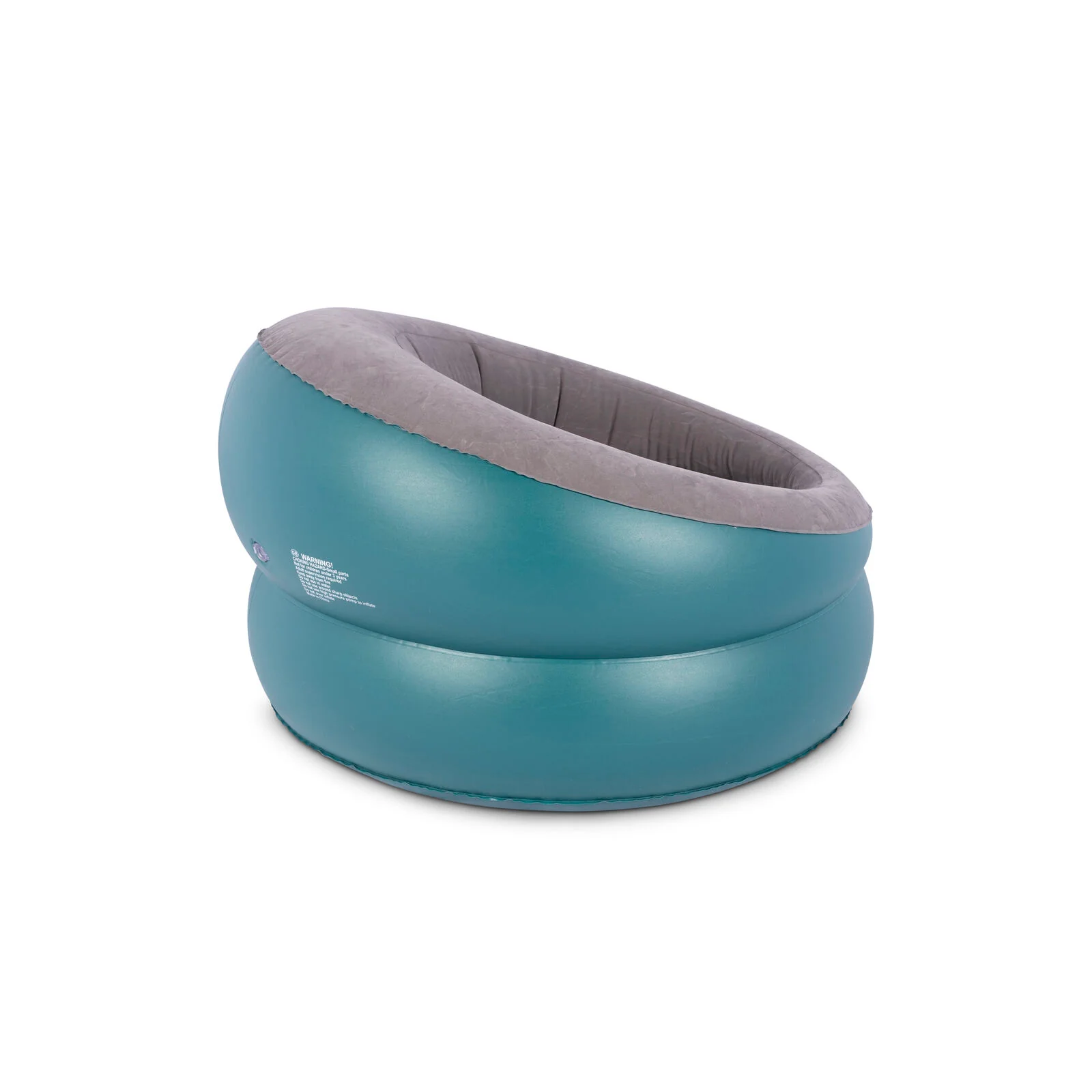 Vango Inflatable Donut Flocked Chair - Teal - Image 2
