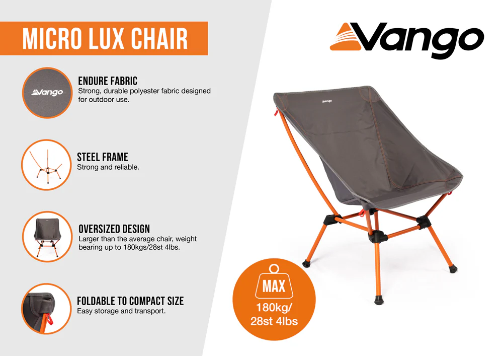 Vango Micro Lux Chair - India Ink - Image 3