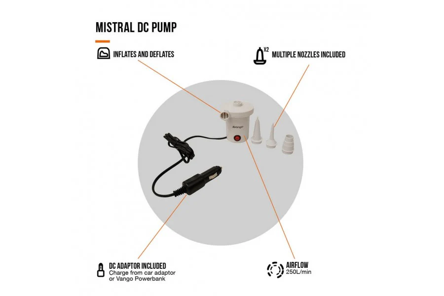 Vango Mistral DC Pump - Image 3