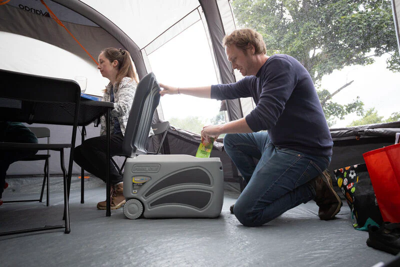 Vango Pinnacle Wheelie 45L Coolbox - Grey - Image 3