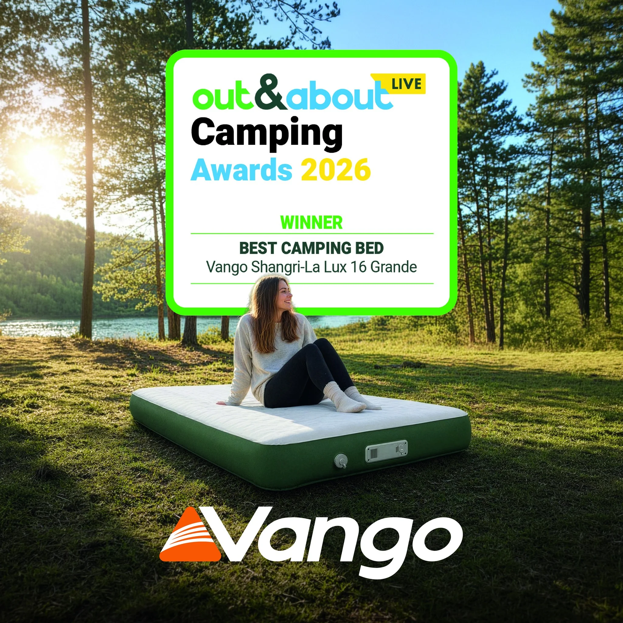 Vango Shangri-La II 16 Grande Single Self-Inflating Mattress - Image 6