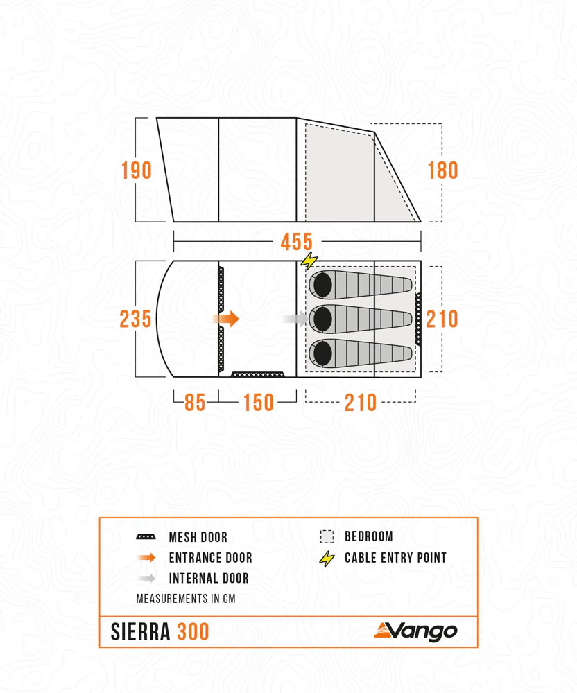 Vango Sierra 300 Poled Tent - Image 5