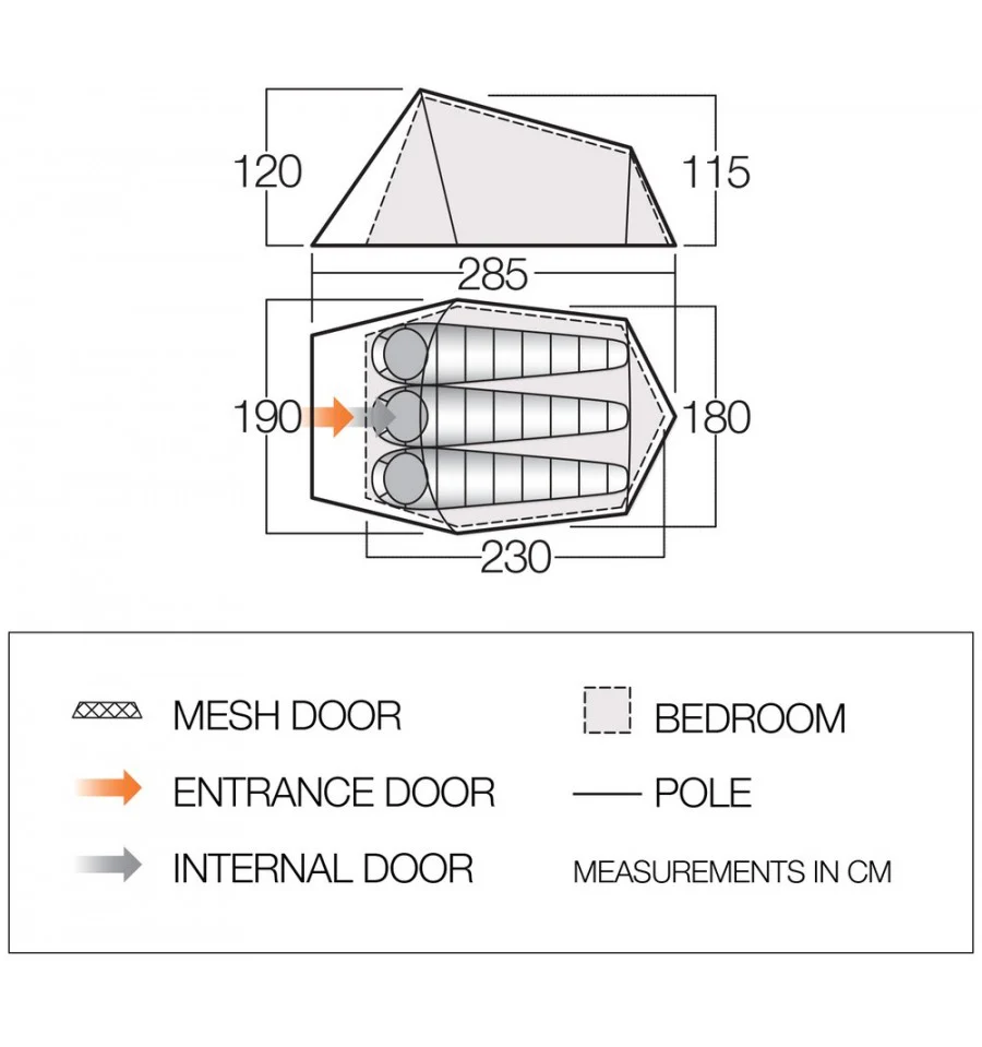 Vango Soul 300 Tent - Image 2