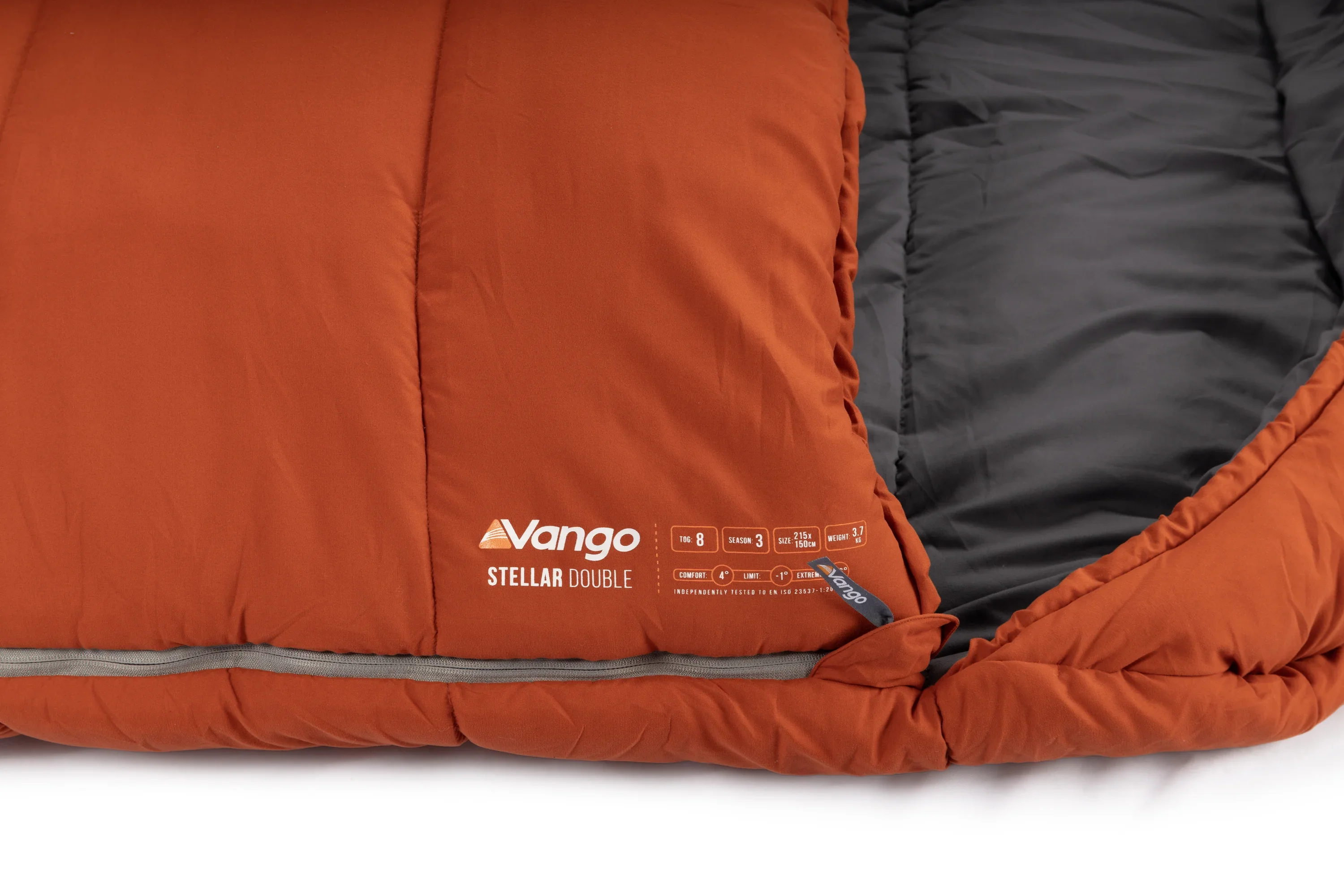 Vango Stellar Double Sleeping Bag - Harissa - Image 9