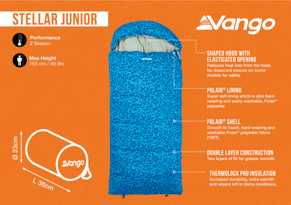 Vango Stellar Junior Atlantic Blue - Image 7